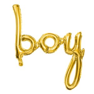 boy kullanvärinen foliopallo