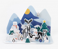 Joulukalenteri Pohjoisen metsän eläimet